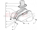 Air cleaner - Piaggio Sfera RST 50