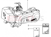 Engine - Piaggio Sfera RST 50
