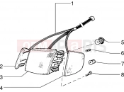Headlamp - Piaggio Sfera RST 50