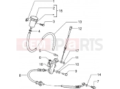 Front brake cylinder - Piaggio Sfera RST 80