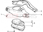Speedometers kms.-Handlebar covers - Piaggio Sfera RST 80