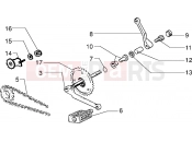 PIAGGIO Si Mix Crank spindle
