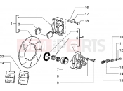 PIAGGIO Handlebars component parts
