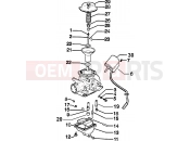 Carburettor - Piaggio Skipper 150 4T