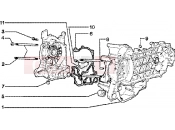 Crankase - Piaggio Skipper 150 4T