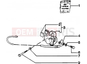 Disc brake caliper - Piaggio Skipper 150 4T