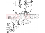 Fuel tank - Piaggio Skipper 150 4T