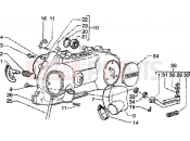 Kickstarter-crankcase cooling - Piaggio Skipper 150 4T