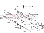 Swinging arm - Piaggio Skipper 150 4T