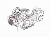 PIAGGIO Typhoon 125 4T 2V (USA) Engine, assembly