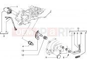 PIAGGIO Starting motor-starter lever