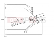 PIAGGIO HANDLEBARS COMPONENT PARTS
