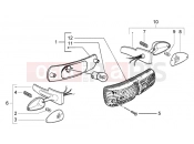 PIAGGIO REAR TAIL LAMP