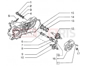 PIAGGIO REAR WHEEL SHAFT