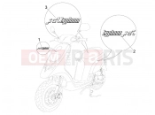 PIAGGIO Typhoon 50 2T Plates - Emblems