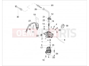 PIAGGIO Typhoon 50 2T (ZAPC290) Carburetor's components