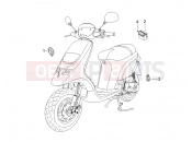PIAGGIO Typhoon 50 2T (ZAPC290) Remote control switches - Battery - Horn