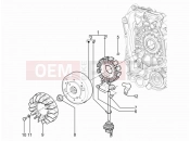 PIAGGIO Typhoon 50 2T (LBMC501) Flywheel magneto