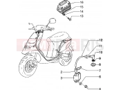 Electrical devices - Piaggio Typhoon 50 2T MY 2004