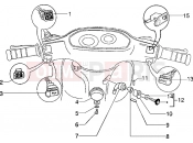 Electrical devices - Piaggio Typhoon 50 2T MY 2004