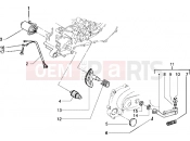 Starting motor-starter lever - Piaggio Typhoon 50 2T MY 2004