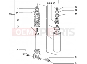PIAGGIO Rear shock absorber