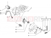 PIAGGIO Starting motor-starter lever