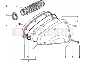 Air cleaner - Piaggio Typhoon 50 XR 2T