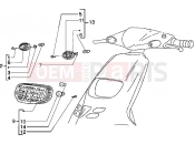 Headlamp - Piaggio Typhoon 50 XR 2T