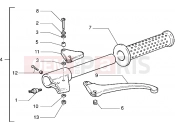 PIAGGIO Handlebars component parts