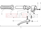 PIAGGIO Handlebars component parts