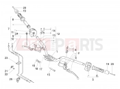 Handlebars - Master cil. - Piaggio X10 500 4V I.E. 2013