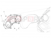 Meter combination - Cruscotto - Piaggio X10 500 4V I.E. 2013