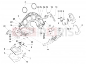 Front covers - Mudflaps - Piaggio X10 500 4V I.E. 2014
