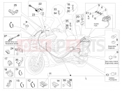 Main cable harness - Piaggio X10 500 4V I.E. 2014
