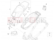 Saddle/seats - Piaggio X10 500 4V I.E. 2014