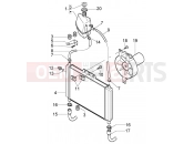 COOLING SYSTEM - Piaggio X8 125