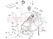 PIAGGIO X8 200 Fuel tank