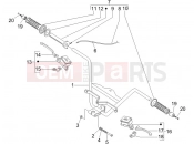 PIAGGIO X8 200 Handlebars - Master cil.