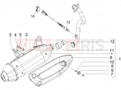 Silencer - Piaggio X8 250 ie 2007