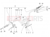Handlebars - Master cil. - Piaggio X8 250 ie 2008