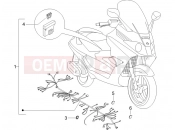 Main cable harness - Piaggio X8 250 ie 2008