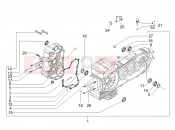 Crankcase - Piaggio X8 400 ie 2008