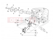 Rocking levers support unit - Piaggio X8 400 ie 2008