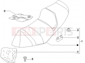 Saddle/seats - Piaggio X8 400 ie 2008