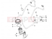 Supply system - Piaggio X8 400 ie 2008