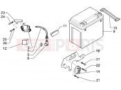 Battery - Piaggio X9 125