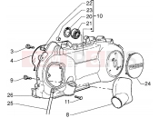 Crankcase cooling - Piaggio X9 125