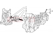 Crankshaft - Piaggio X9 125