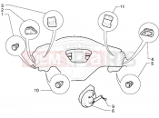 Electric devices-Horn - Piaggio X9 125